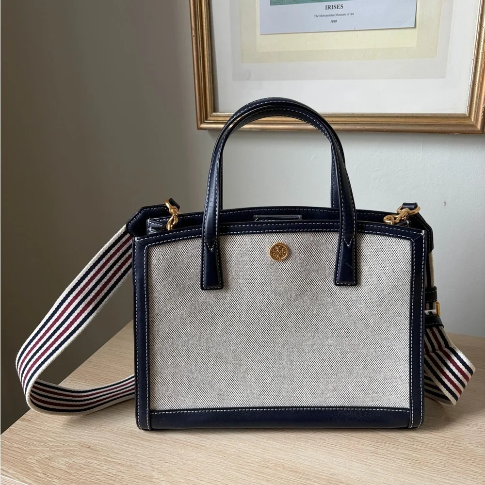 Tory Burch Walker Canvas 2way Bag
